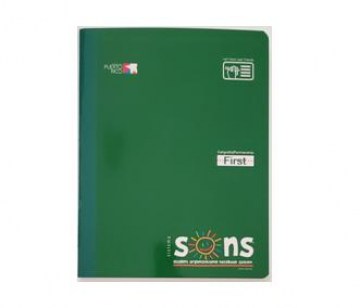 LIBRETA CALIGRAFIA 200 PAG. GRANDE  FIRST SONS