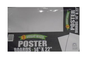 POSTER BOARD 14 X 22 BLANCO X 2