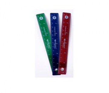 REGLA METAL 6'' COLORES BULK
