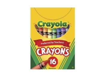 CRAYOLA X 16 CRAYOLA B/P